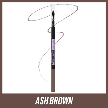 Creion pentru definirea sprancenelor Express Brow Ultra Slim, 4.5 Ash Brown, Maybelline 615991