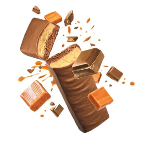 Batoane cu aroma lapte si caramel sarat, 2 bucati, Gerlinea 675582