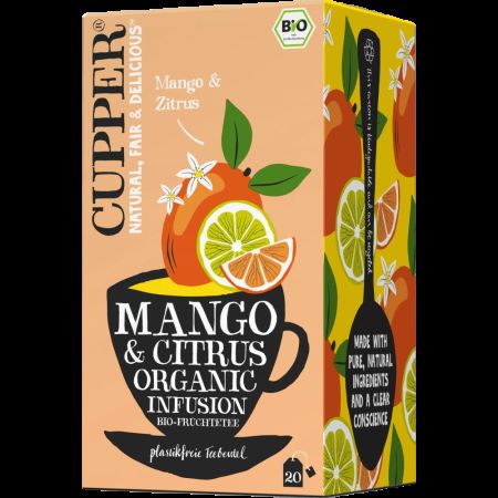 Ceai de Mango si Citrice, 36 g, Cupper