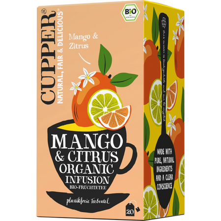 Ceai de Mango si Citrice, 36 g, Cupper