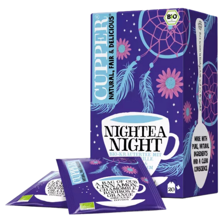 Ceai Bio Nighty Night, 40 g, Cupper 616142