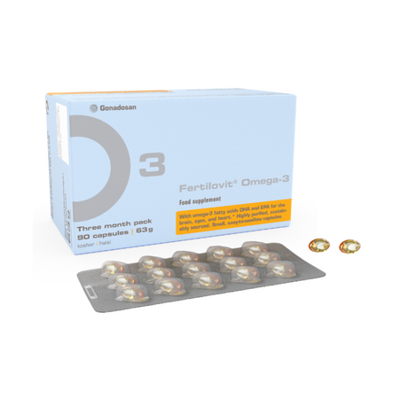 Fertilovit Omega-3, 90 capsule, Gonadosan