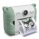 Camera foto digitala cu functie de printare termica pentru copii KidyPrint, Green, Kidywolf 616303