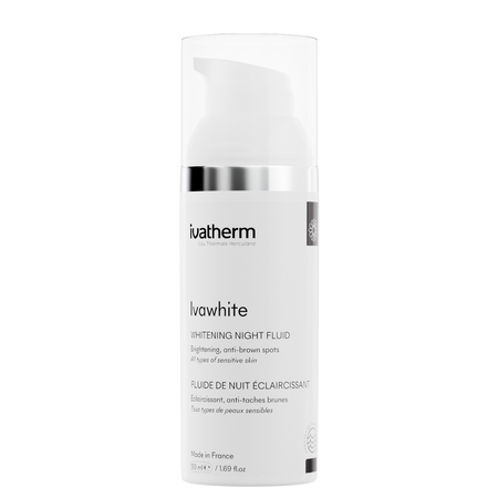 Fluid de noapte depigmentant cu Acid Glicolic 5.5% Ivawhite, 50 ml, Ivatherm