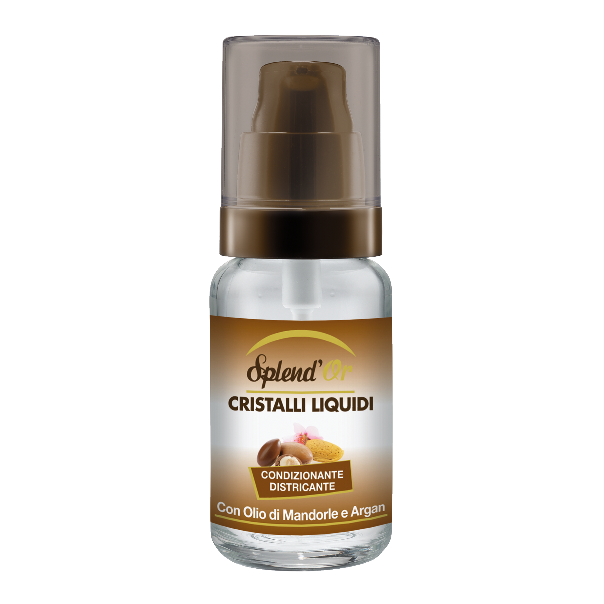 Cristale lichide pentru par cu Migdale si Argan, 50 ml, Splend'or