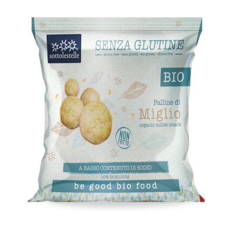 Bilute Bio din mei fara gluten, 75 g, Sottolestelle