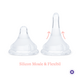 Pachet biberon cu tetina flux mediu NaturalWave®, +3 luni, 2 X 240 ml, Lansinoh 616429
