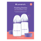 Pachet biberon cu tetina flux mediu NaturalWave®, +3 luni, 2 X 240 ml, Lansinoh 731991