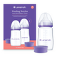 Pachet biberon cu tetina flux mediu NaturalWave®, +3 luni, 2 X 240 ml, Lansinoh 731990