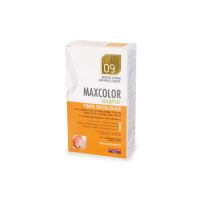 Vopsea de par Vegetal, Nuanta 09 Blond Cenusiu Deschis, 140 ml, MaxColor