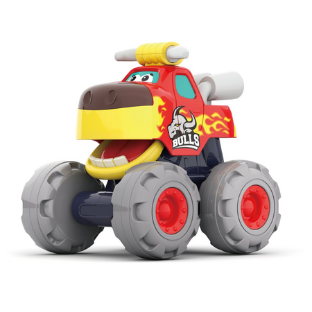Set 3 masinute Bebe Monster Truck, 18 luni+, Hola 616495