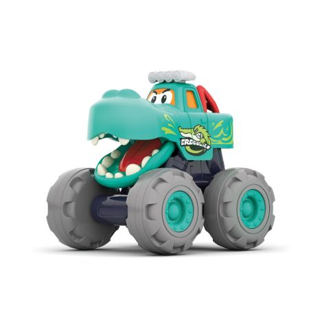 Set 3 masinute Bebe Monster Truck, 18 luni+, Hola 616493
