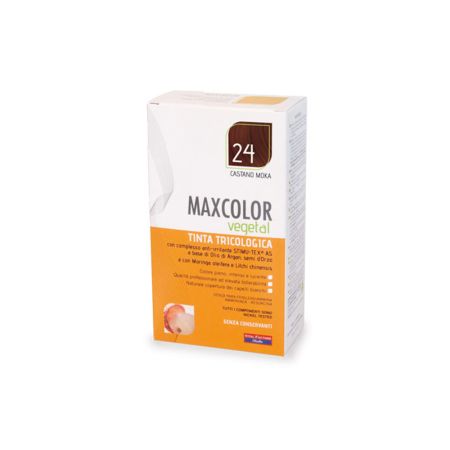 MAXCOLOR VEGETAL 24 CASTANIU MOKA  140 ML