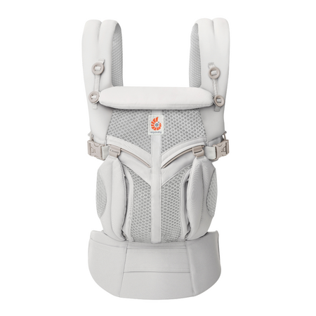 Marsupiu Omni 360 CoolAir Mesh, Pearl Grey, 0-48 luni, ErgoBaby 823137