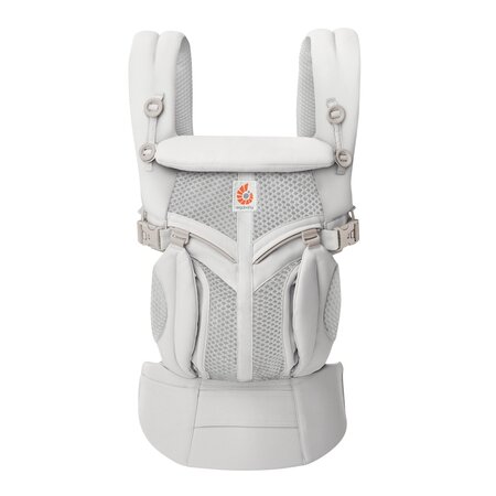 Marsupiu Omni 360 CoolAir Mesh Pearl Grey, 0luni-15Kg, BCS360PGREY, ErgoBaby