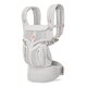 Marsupiu Omni 360 CoolAir Mesh, Pearl Grey, 0-48 luni, ErgoBaby 822544