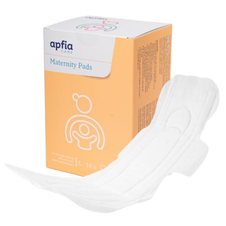 Tampoane pentru maternitate, marime L, 10 bucati, Apfia Care 616911