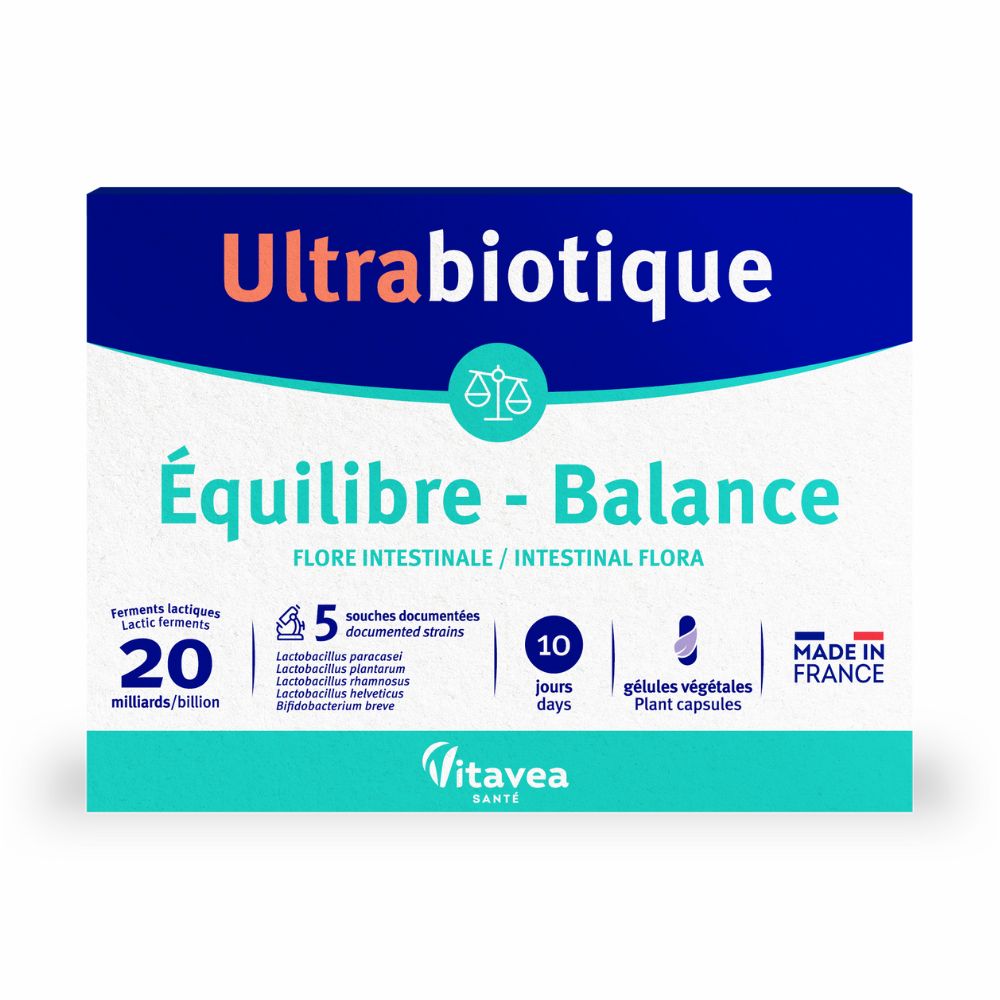 Probiotic Equilibre Ultrabiotique, 10 capsule, Vitavea Sante