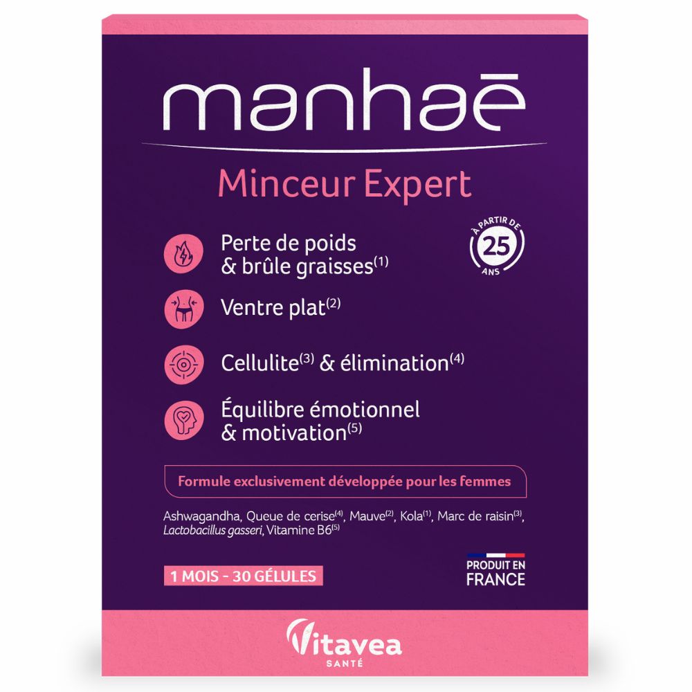 Minceur Expert, 30 capsule vegetale, Vitavea Sante : Bebe Tei