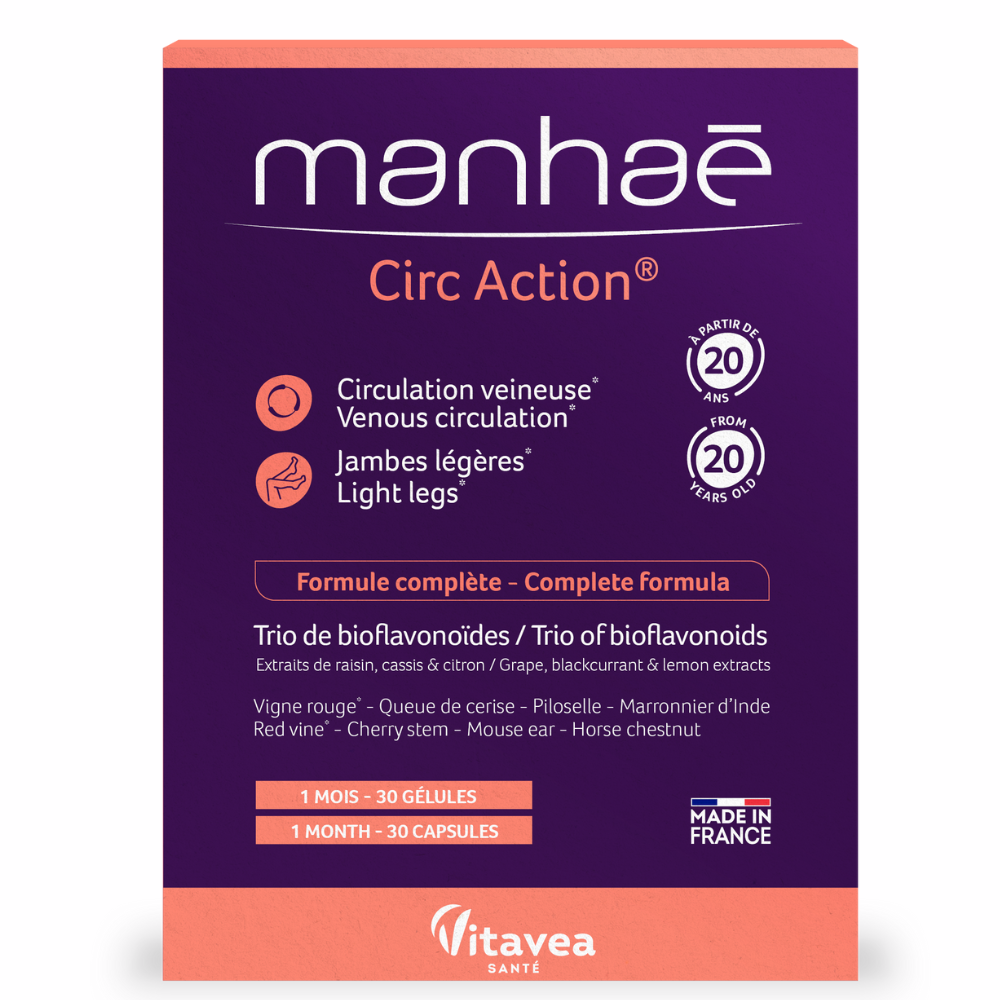 Circ Action Manhae, 30 capsule vegetale, Vitavea Sante