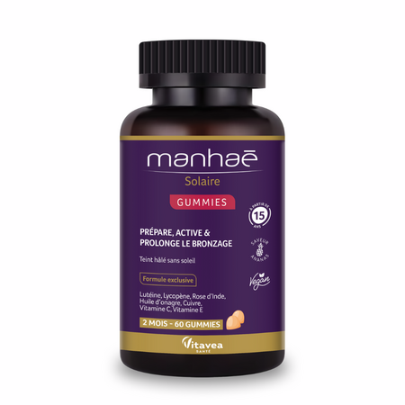 Solaire Gummies Manhae, 60 jeleuri, Vitavea Sante