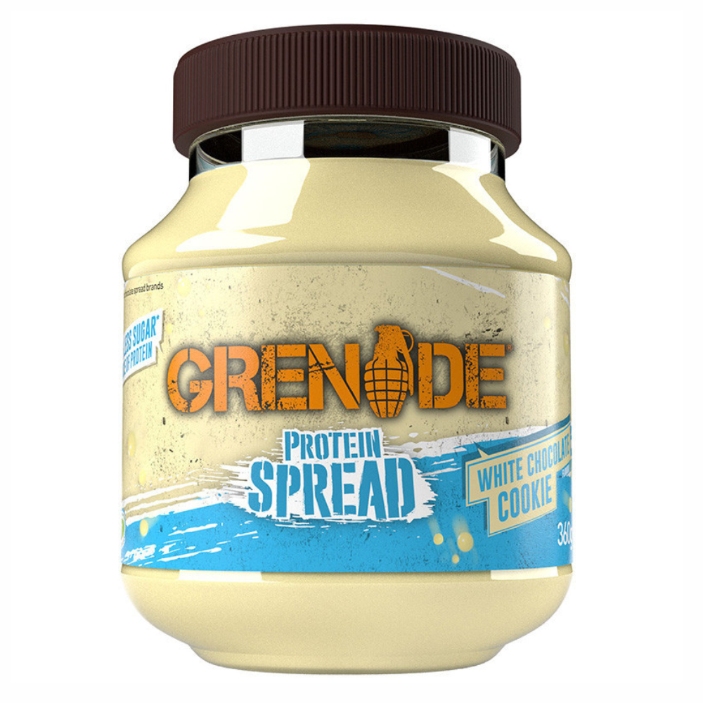 Crema tartinabila proteica Ciocolata Alba, 360g, Grenade