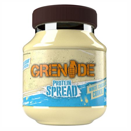 Crema tartinabila proteica, 360g, Ciocolata Alba, Grenade