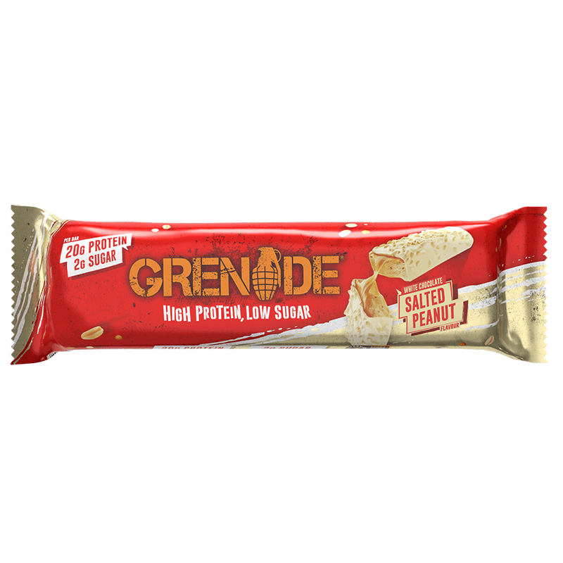 Baton proteic cu gust de arahide sarate, 60g, Grenade