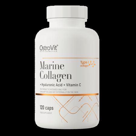 OSTROVIT COLAGEN MARIN CU ACID HIALURONIC ȘI VIT.C 120 CPS