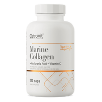 Colagen marin cu acid hialuronic si vitamina c, 120 capsule, OstroVit