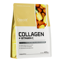 Colagen+Vitamina C cu aroma de ananas, 400g, OstroVit