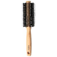 Perie rotunda din lemn arbore cauciuc Beauty, diametru 19 mm, Parsa