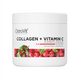 Colagen + Vitamina C cu aroma de limonada de zmeura cu menta, 200g, OstroVit 617334