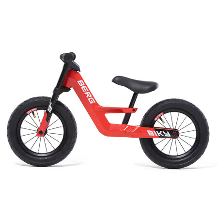 Bicicleta fara pedale Biky City, rosu, 2-5 ani, BERG 617369