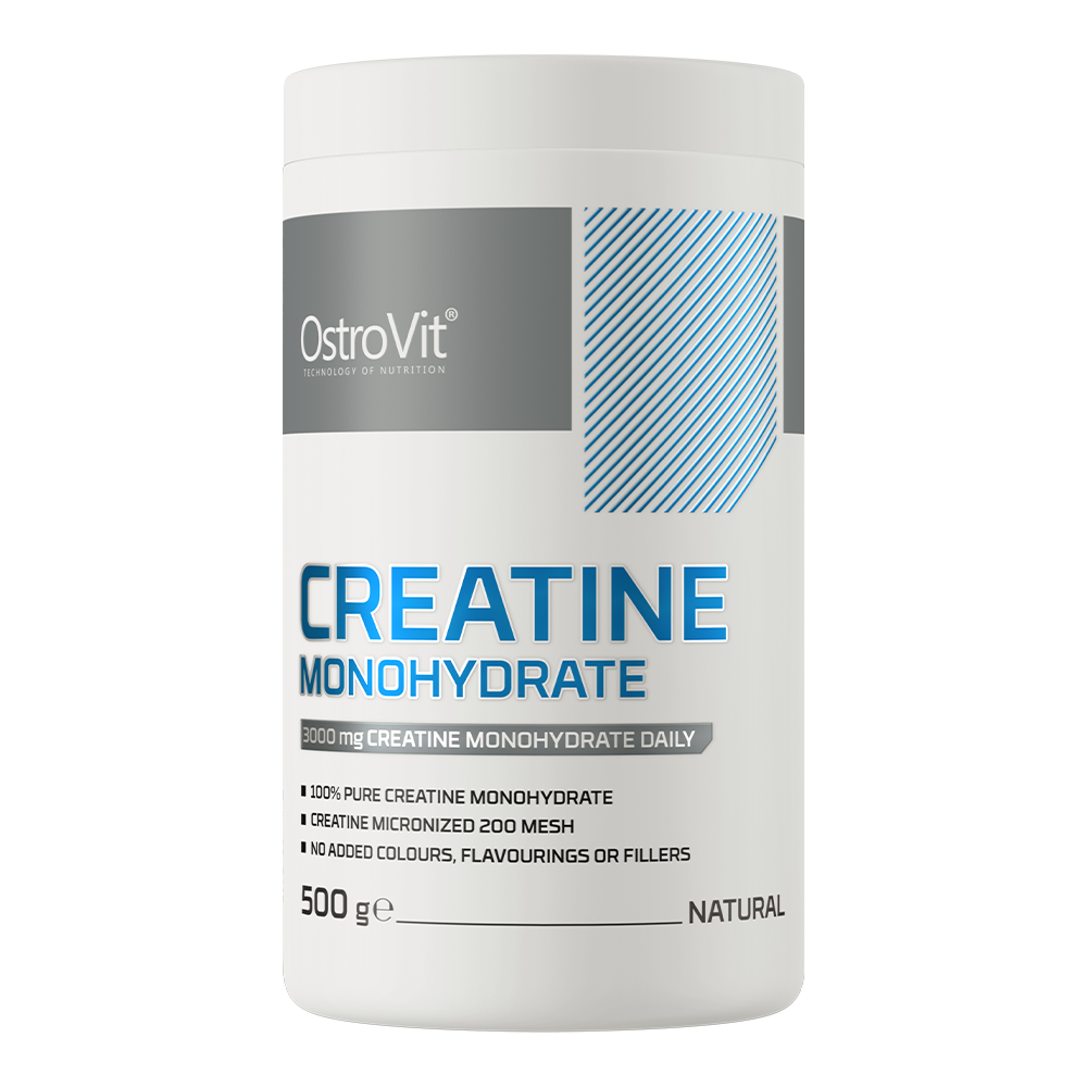 Creatina Monohidrata fara aroma, 500 g, OstroVit