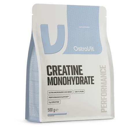 Creatina Monohidrata fara aroma, 500 g, OstroVit