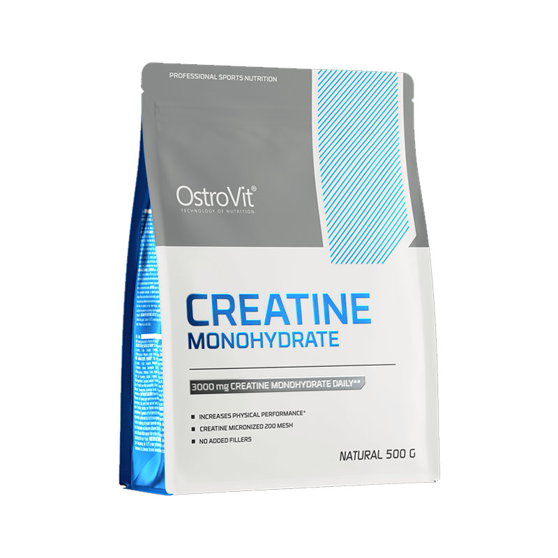 Creatina Monohidrata Natural, 500g, OstroVit