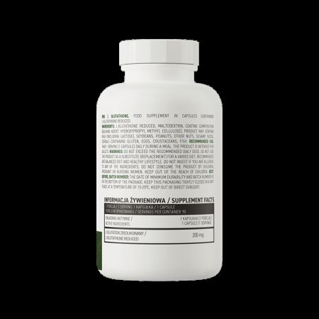 Glutation redus 200mg, 90 capsule, OstroVit 617508
