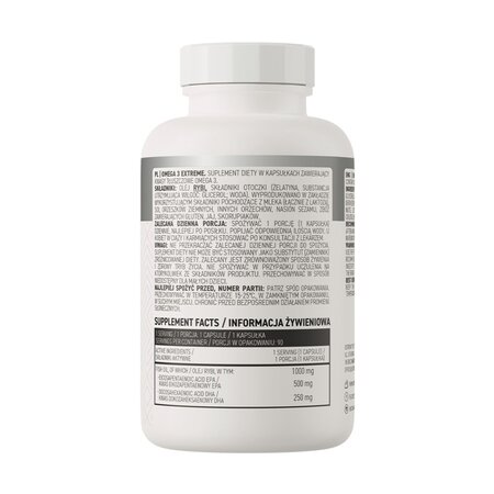 Omega 3 Extreme, 90 capsule, Ostrovit 738439