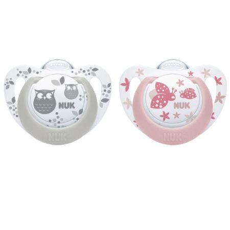 Suzete de silicon Genius, 2buc, 18-36luni, Nuk  456142