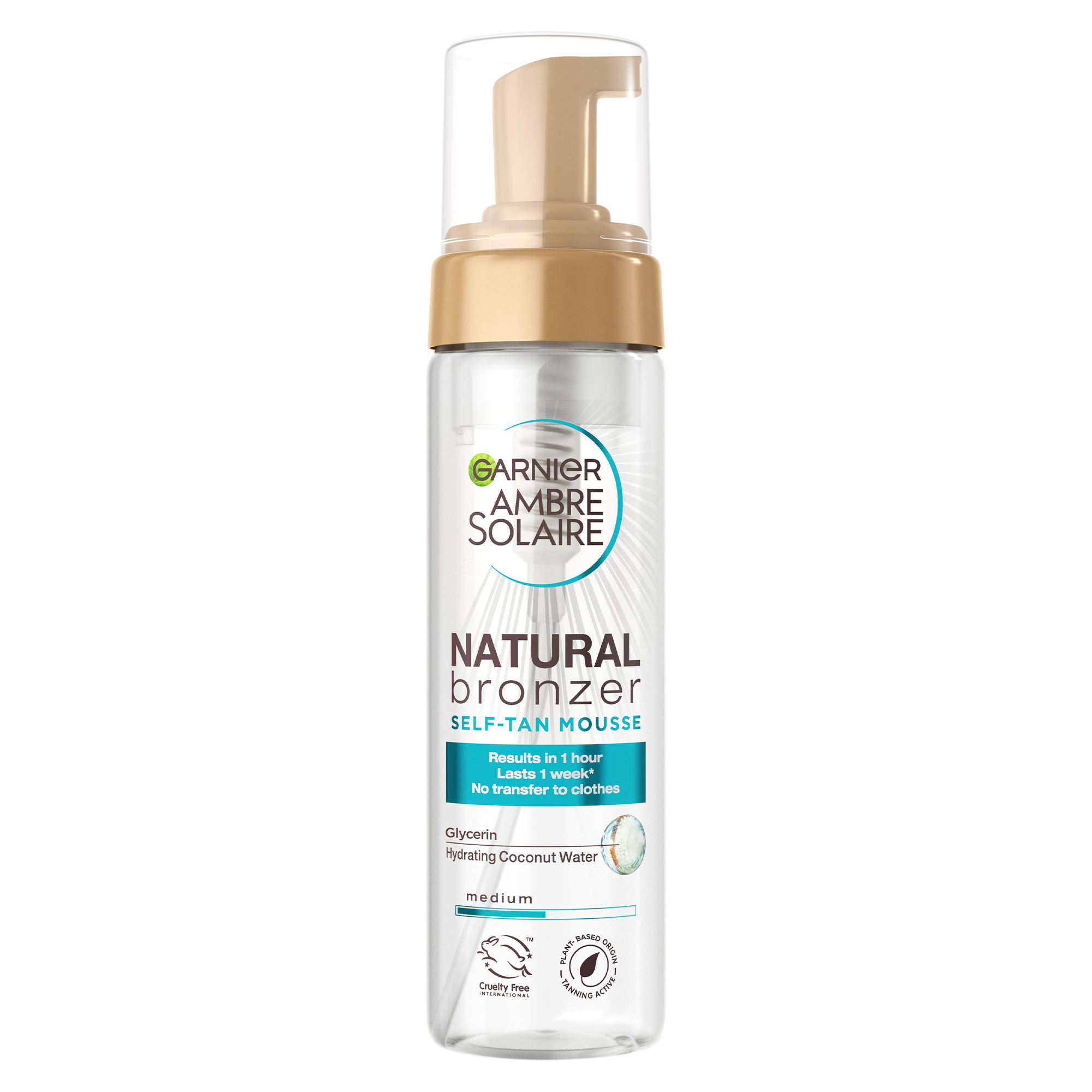 Spuma autobronzanta Ambre Solaire, 200ml, Garnier