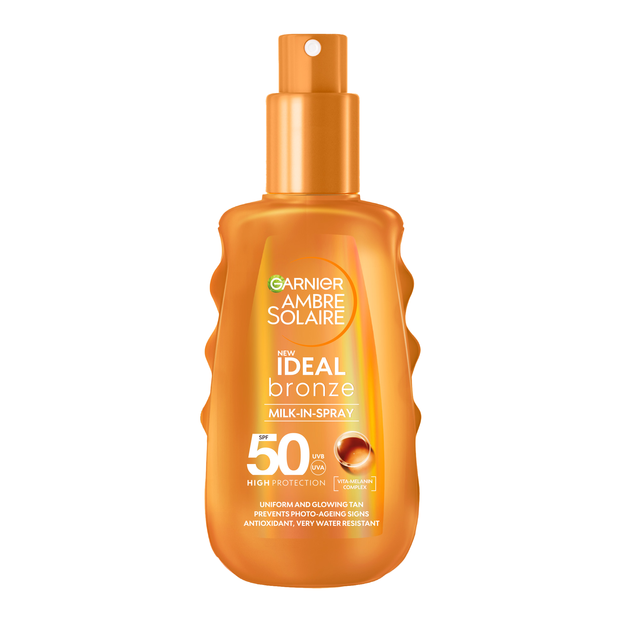 Spray intensificator SPF 50 Ideal Bronze, 150ml, Garnier Ambre Solaire