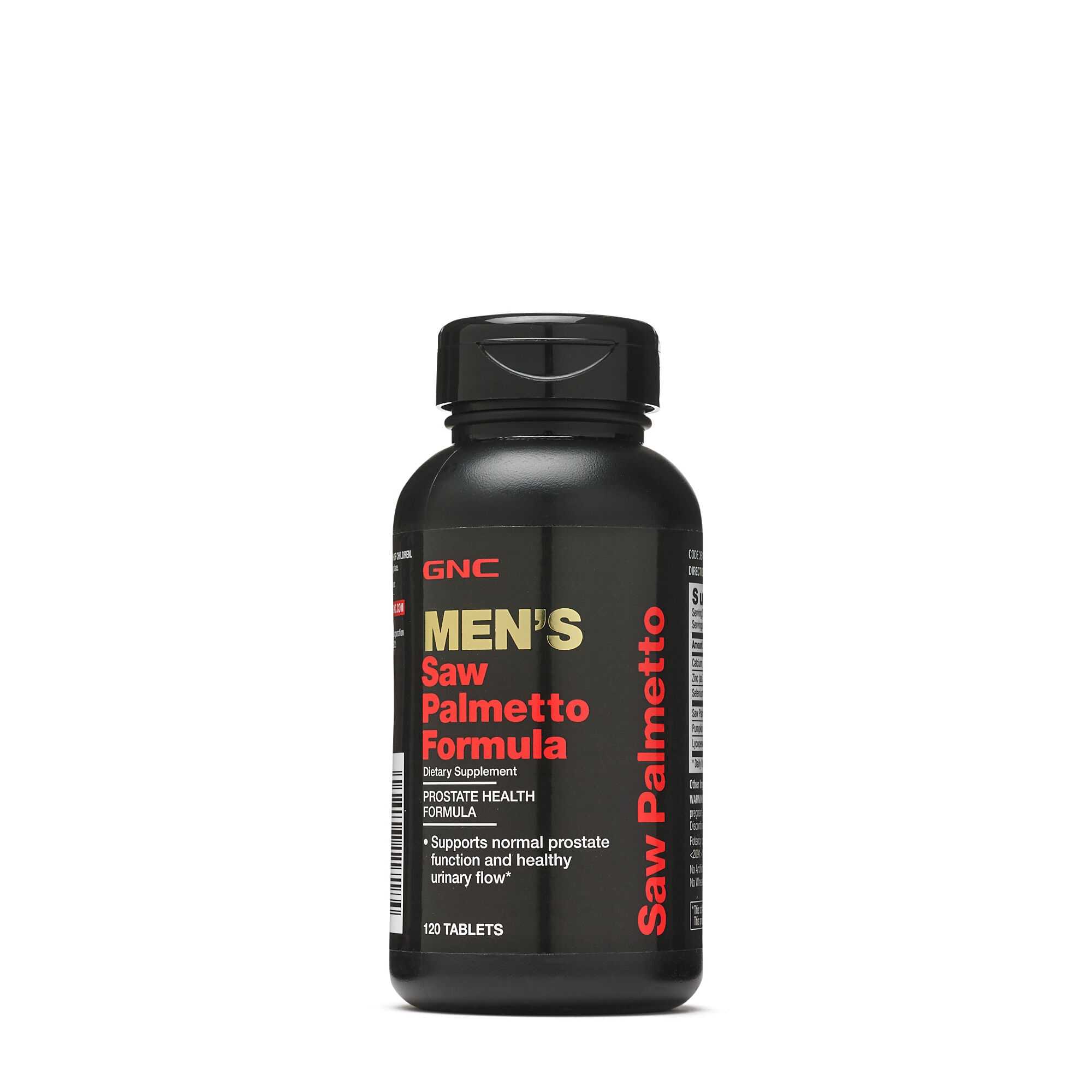 Extract din palmier pitic Men's Saw Palmetto Formula, 120 tablete, GNC