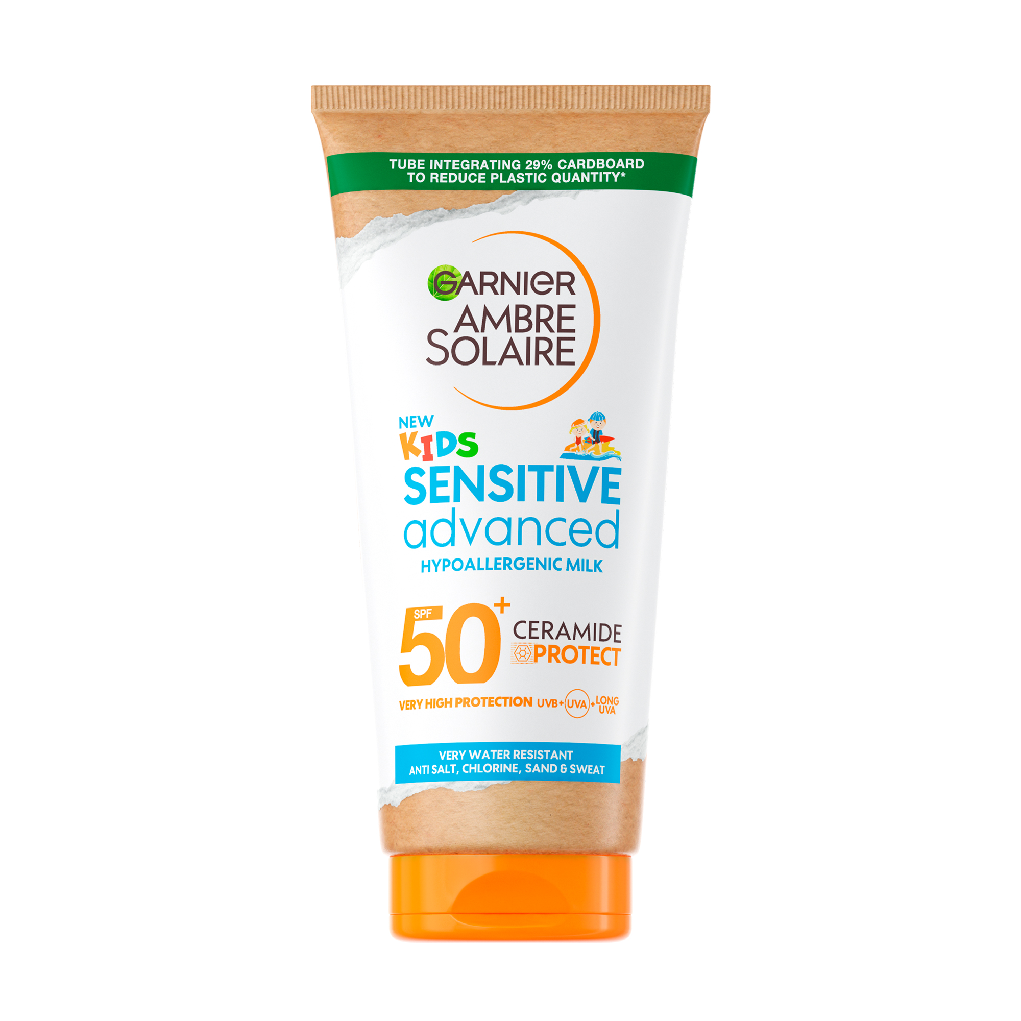 Lapte de corp pentru copii SPF50+ Sensitive Advanced, 175ml, Garnier