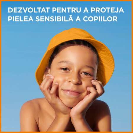 Lapte de corp pentru copii SPF50+ Sensitive Advanced, 175ml, Garnier 617933
