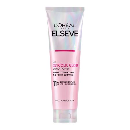 Balsam pentru stralucirea parului cu 11% Acid Glicolic Glycolic Gloss, 150ml, Elseve