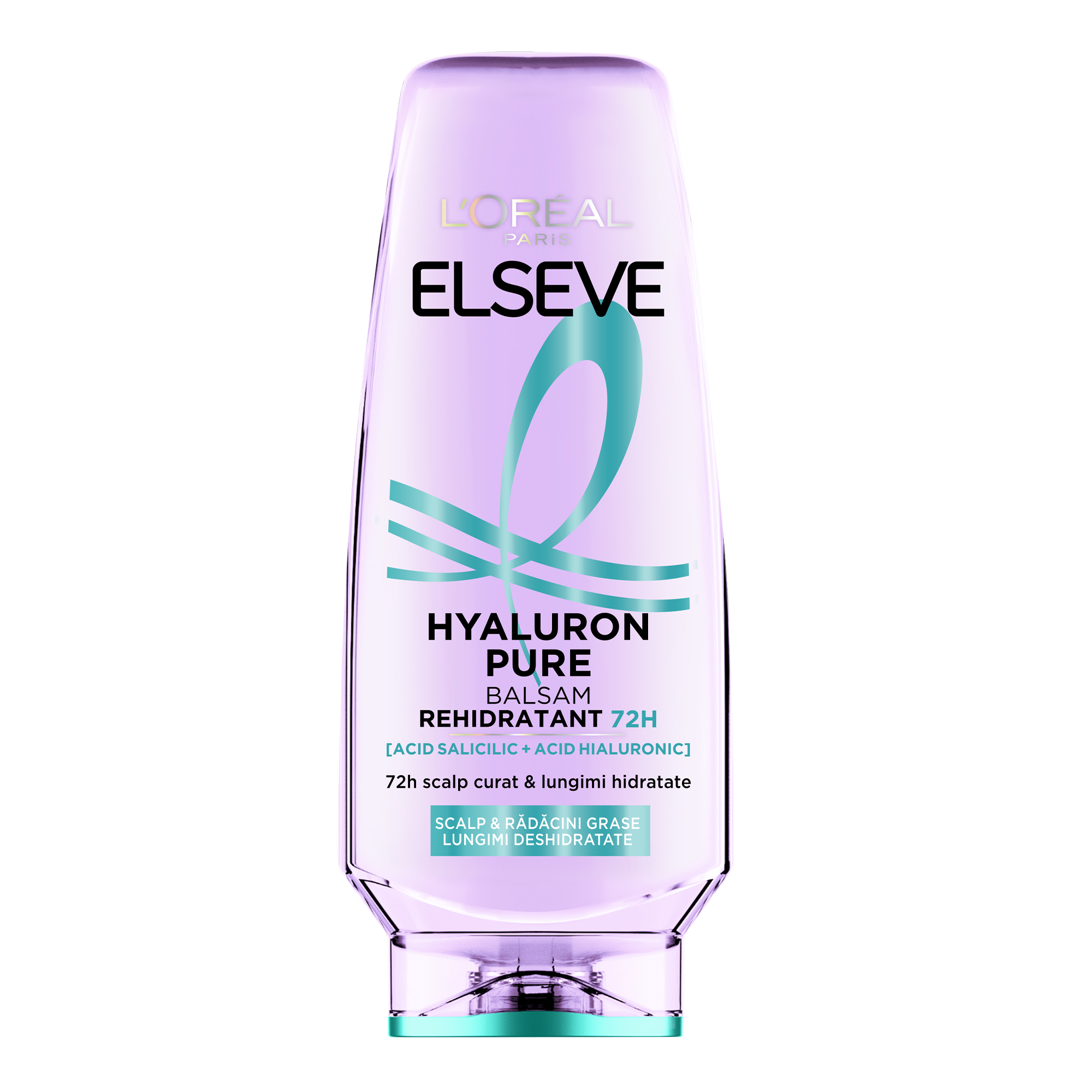 Balsam rehidratant pentru scalp si radacini grase Hyaluron Pure, 200ml, Elseve
