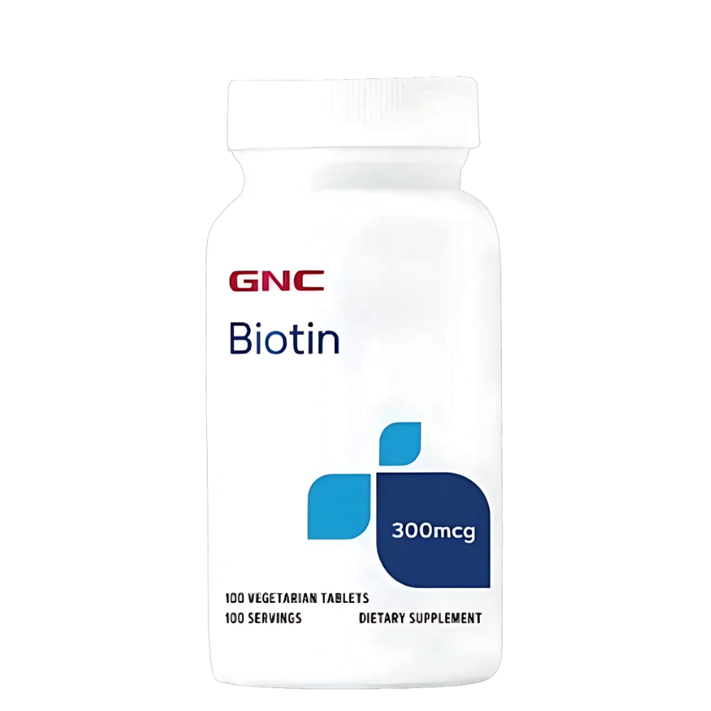 Biotina 300 mcg, 100 tablete, GNC