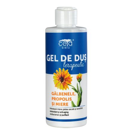 Gel de dus cu galbenele, propolis si miere, 200 ml, Ceta