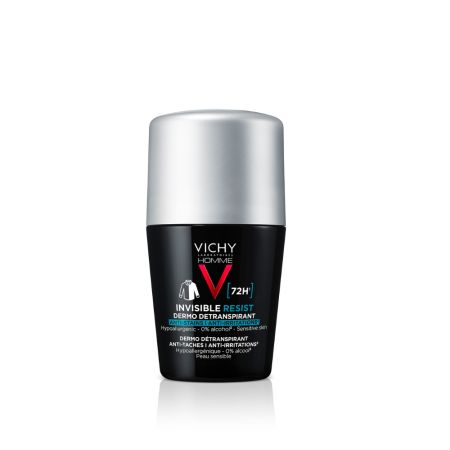 Deodorant Roll-on Invisible Resist 72H Homme, 50ml, Vichy